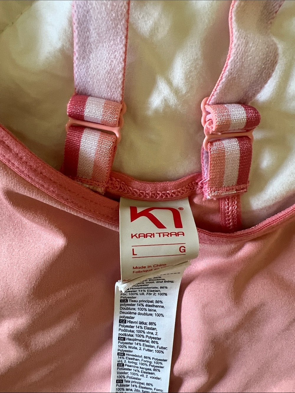 Kari Traa Pink Athletic Bralette Sports Bra - Picture 2 of 5